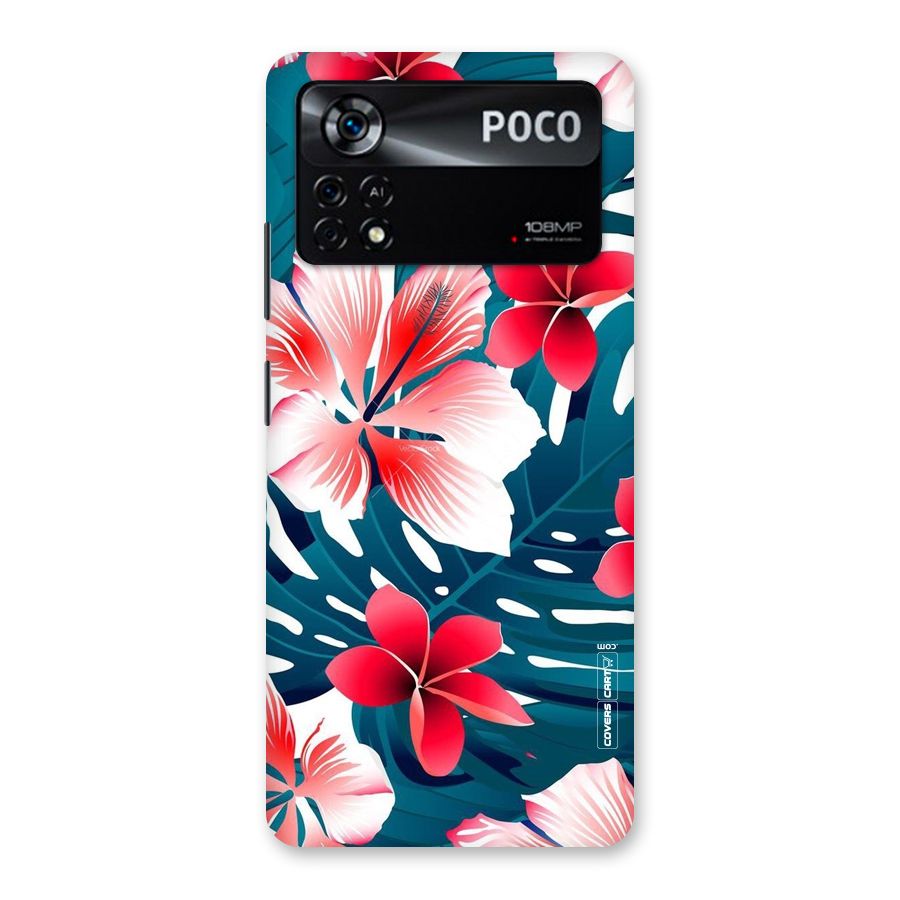 Flower design Back Case for Poco X4 Pro 5G