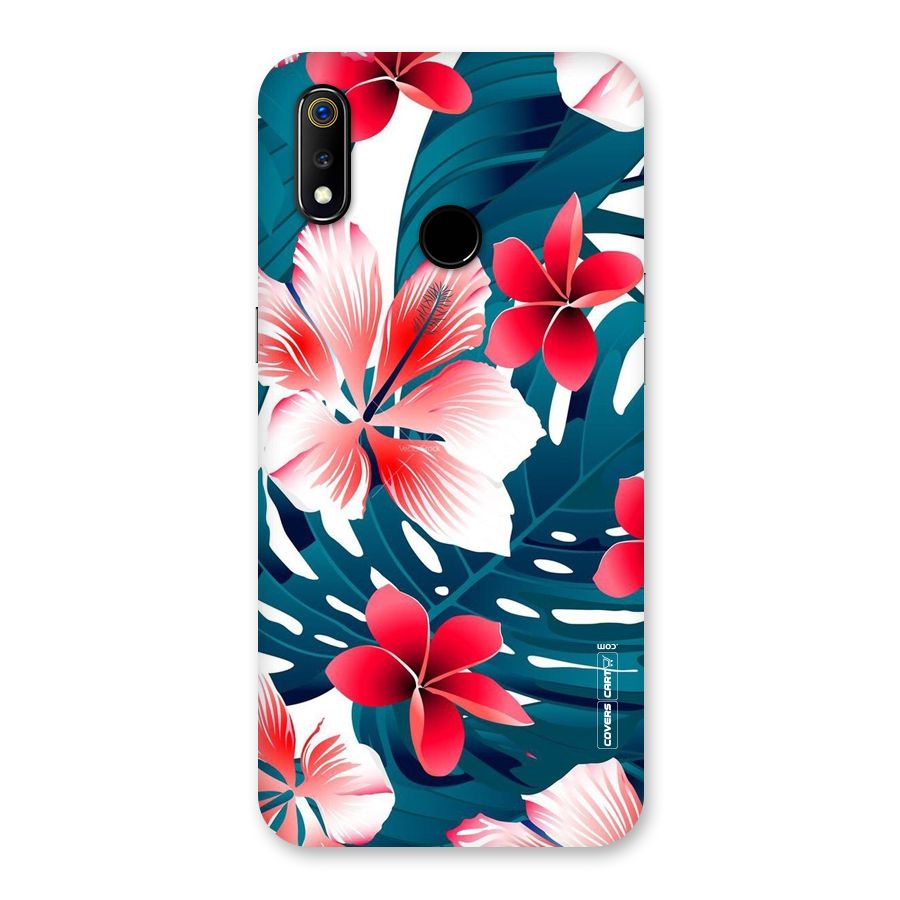 Flower design Back Case for Realme 3
