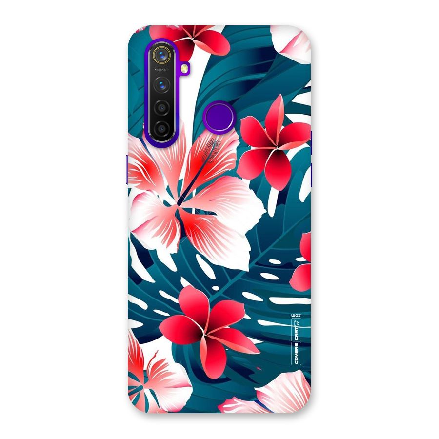 Flower design Back Case for Realme 5 Pro