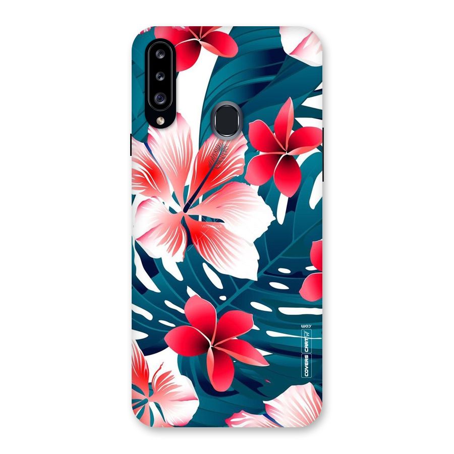 Flower design Back Case for Samsung Galaxy A20s