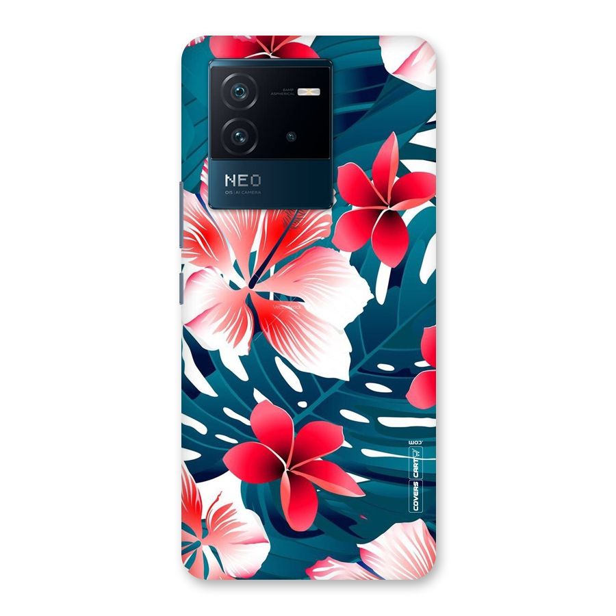 Flower design Back Case for Vivo iQOO Neo 6 5G
