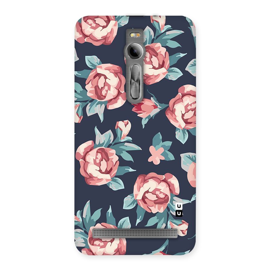 Flowers Painting Back Case for Asus Zenfone 2