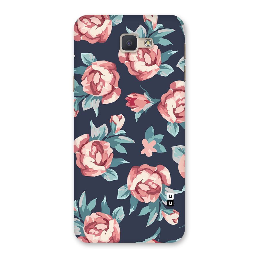 Flowers Painting Back Case for Galaxy J5 Prime