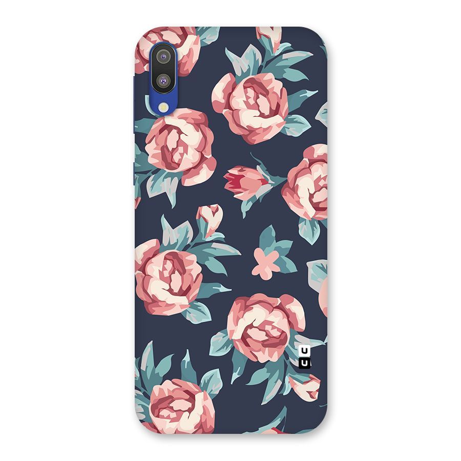 Flowers Painting Back Case for Galaxy M10