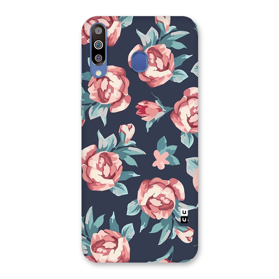 Flowers Painting Back Case for Galaxy M30