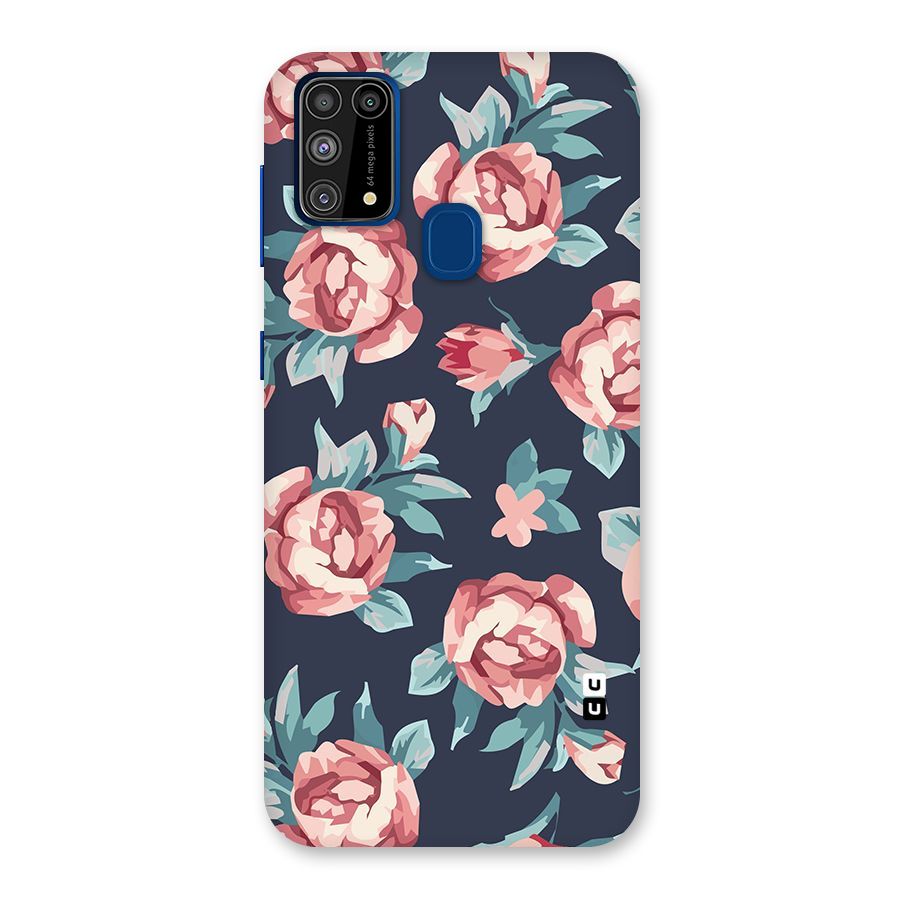Flowers Painting Back Case for Galaxy M31