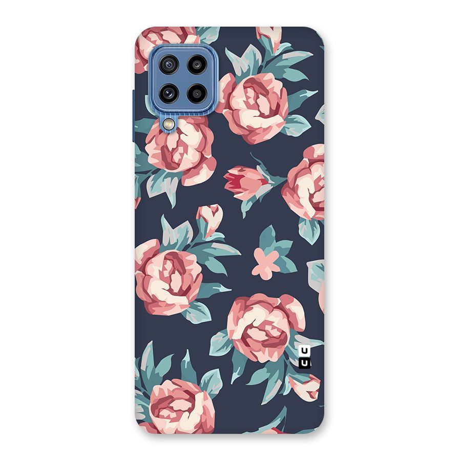 Flowers Painting Back Case for Galaxy M32
