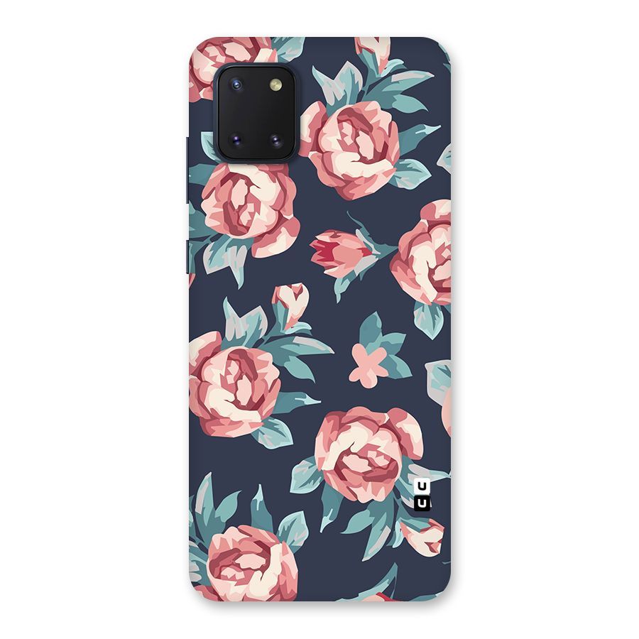 Flowers Painting Back Case for Galaxy Note 10 Lite