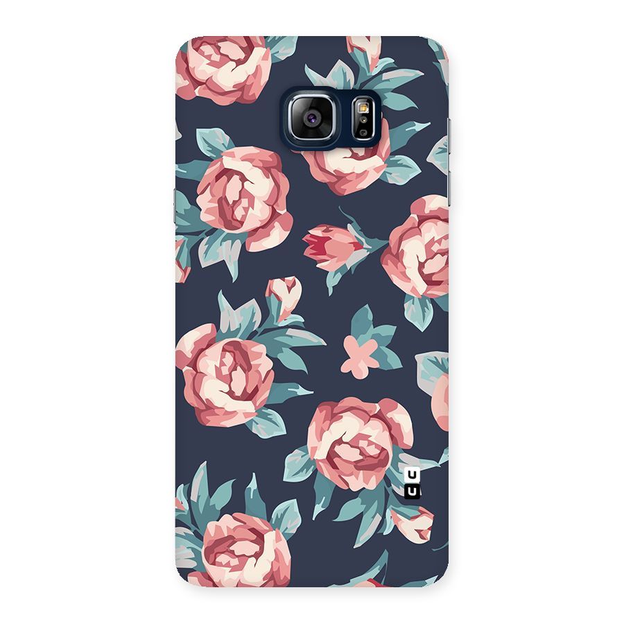 Flowers Painting Back Case for Galaxy Note 5