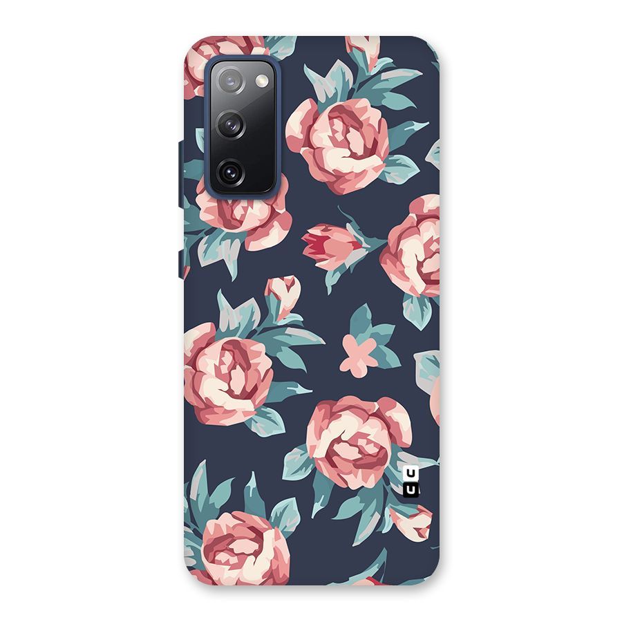 Flowers Painting Back Case for Galaxy S20 FE