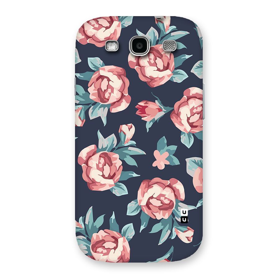 Flowers Painting Back Case for Galaxy S3
