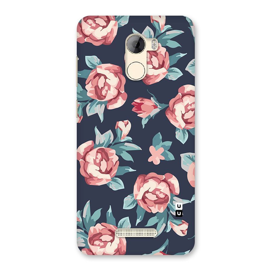 Flowers Painting Back Case for Gionee A1 LIte