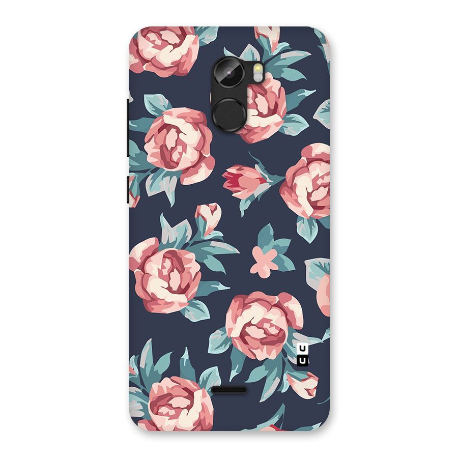 Flowers Painting Back Case for Gionee X1