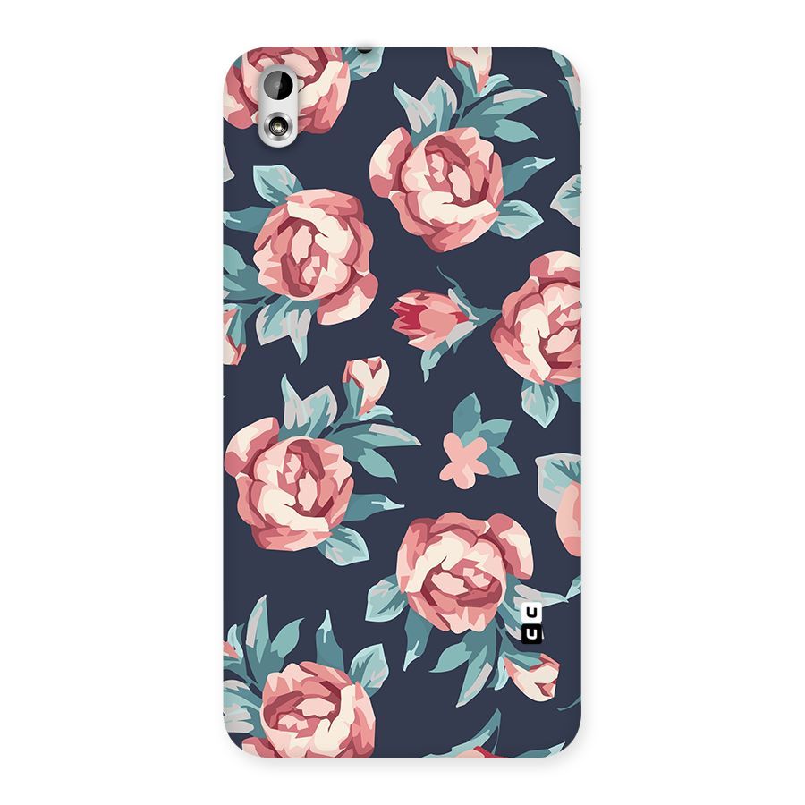 Flowers Painting Back Case for HTC Desire 816g
