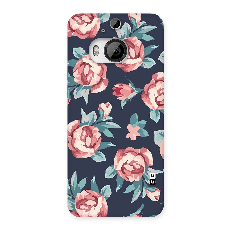 Flowers Painting Back Case for HTC One M9 Plus