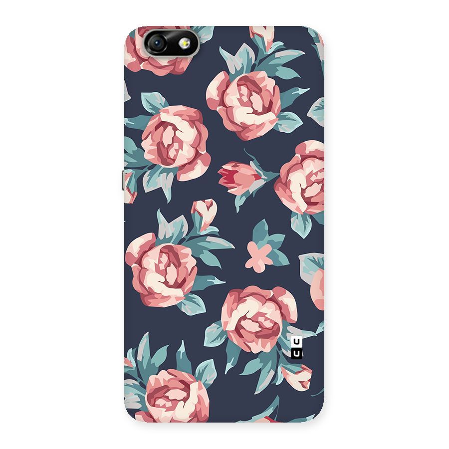 Flowers Painting Back Case for Honor 4X