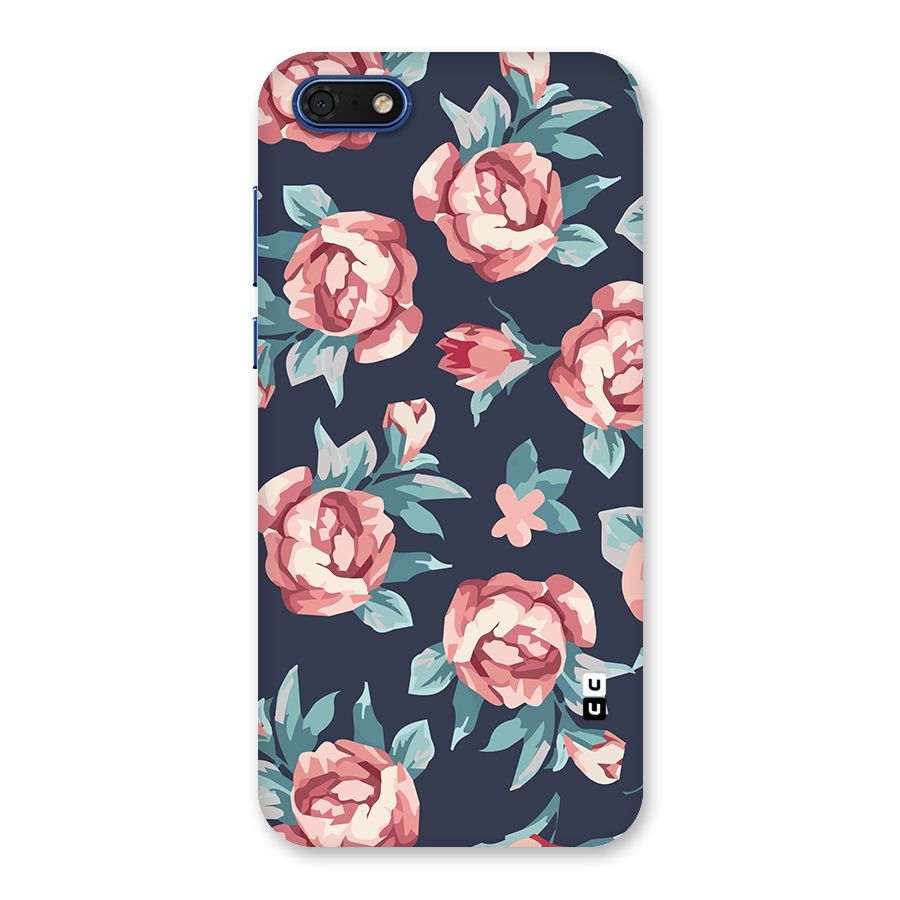 Flowers Painting Back Case for Honor 7s
