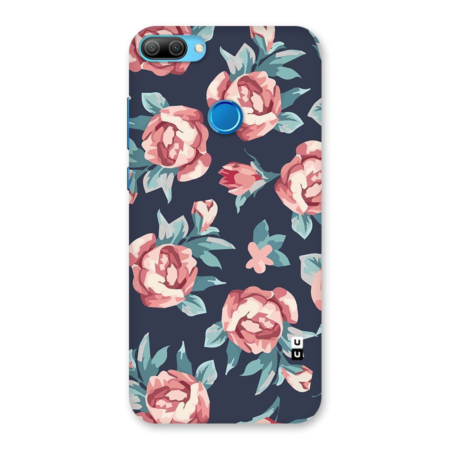 Flowers Painting Back Case for Honor 9N