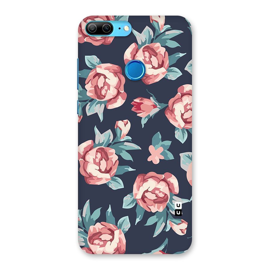 Flowers Painting Back Case for Honor 9 Lite