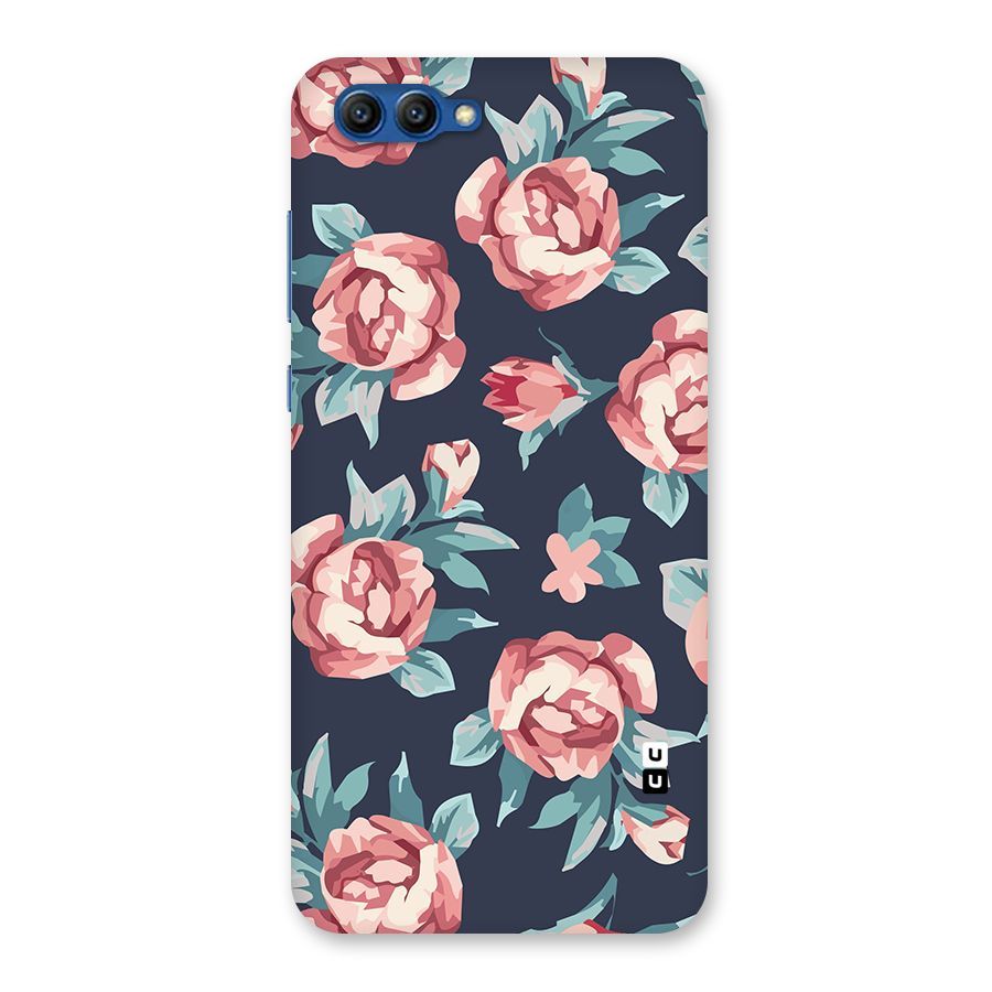 Flowers Painting Back Case for Honor View 10