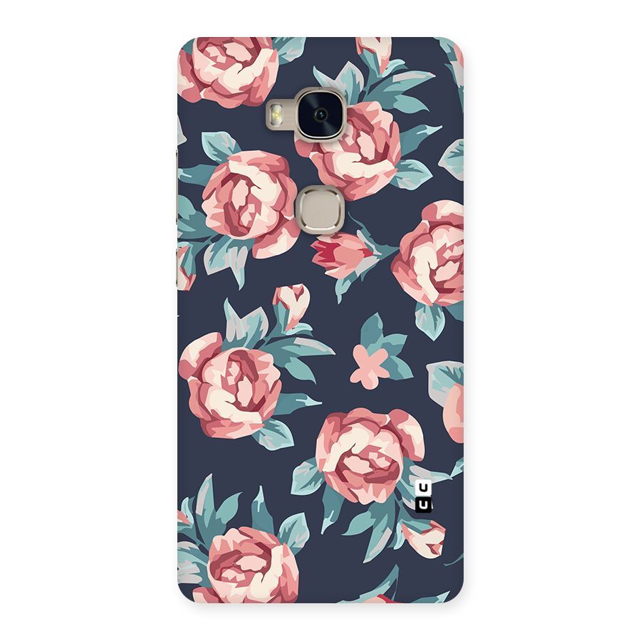 Flowers Painting Back Case for Huawei Honor 5X