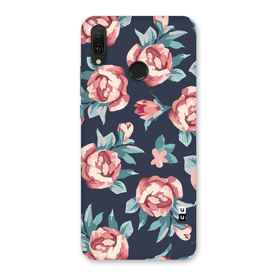 Flowers Painting Back Case for Huawei Y9 (2019)