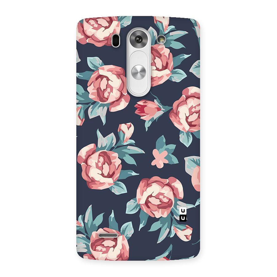 Flowers Painting Back Case for LG G3 Mini