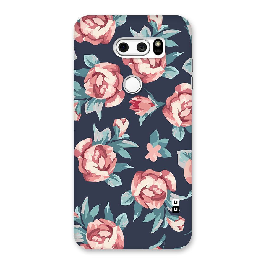 Flowers Painting Back Case for LG V30