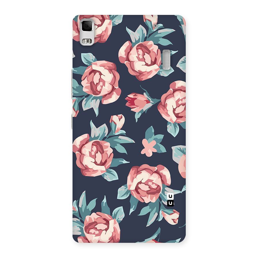 Flowers Painting Back Case for Lenovo A7000