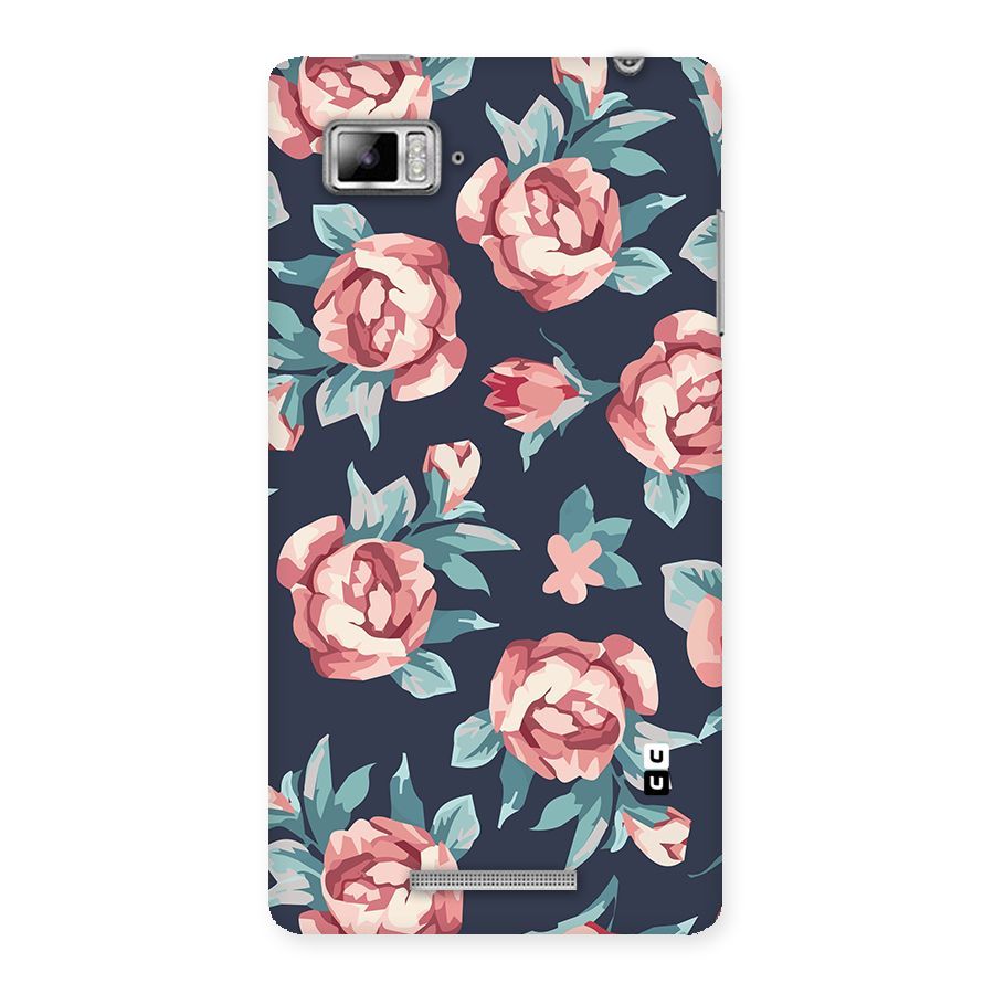 Flowers Painting Back Case for Lenovo Vibe Z K910