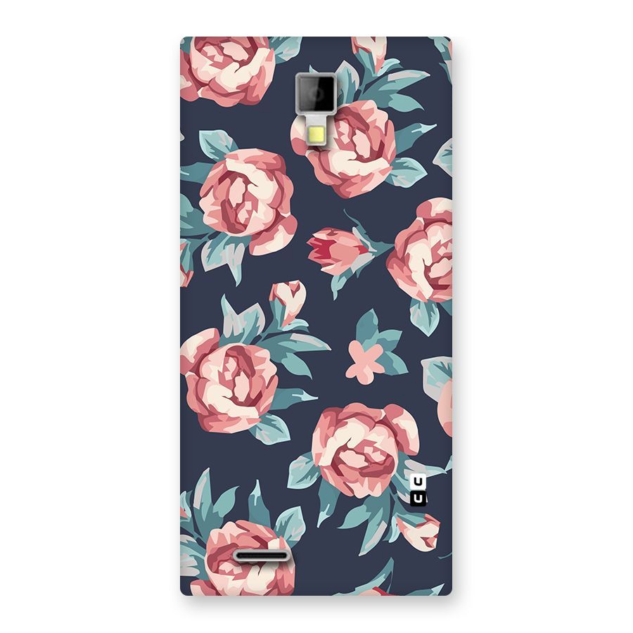 Flowers Painting Back Case for Micromax Canvas Xpress A99