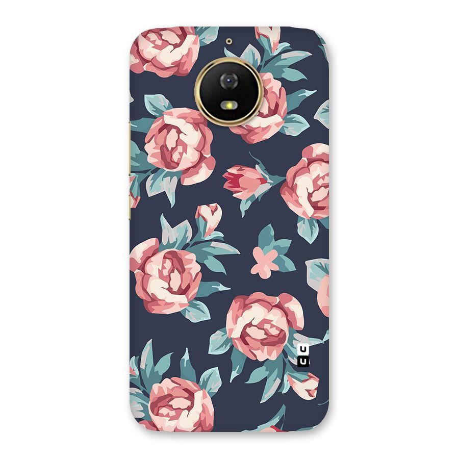 Flowers Painting Back Case for Moto G5s