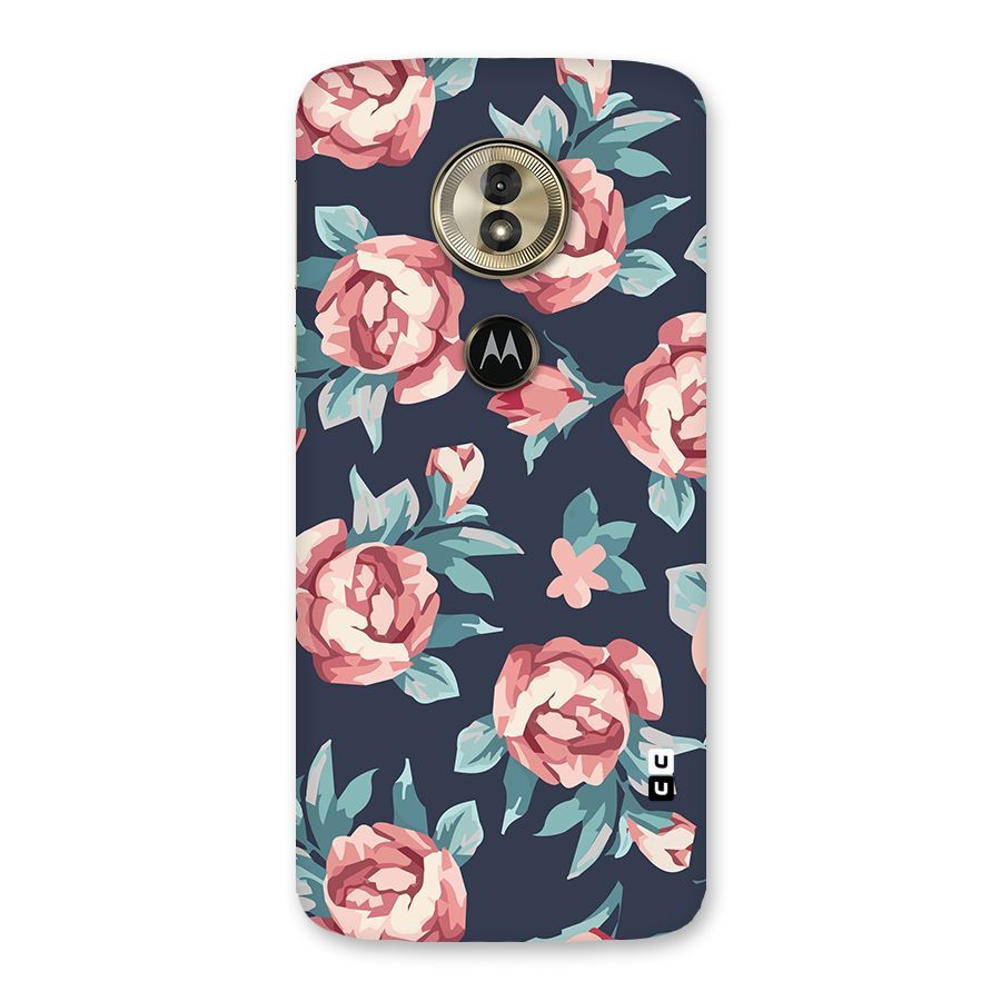 Flowers Painting Back Case for Moto G6 Play