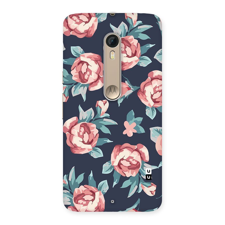 Flowers Painting Back Case for Motorola Moto X Style