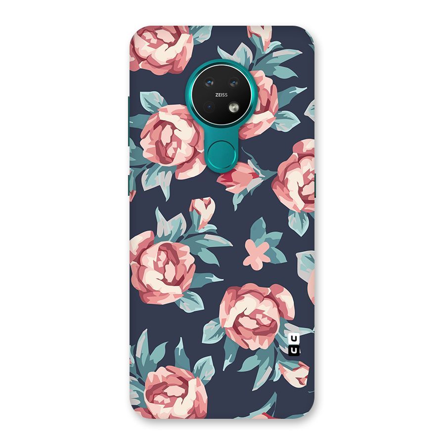 Flowers Painting Back Case for Nokia 7.2