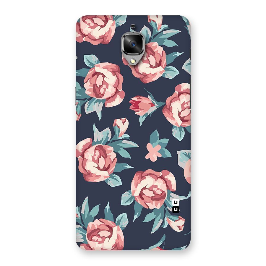 Flowers Painting Back Case for OnePlus 3