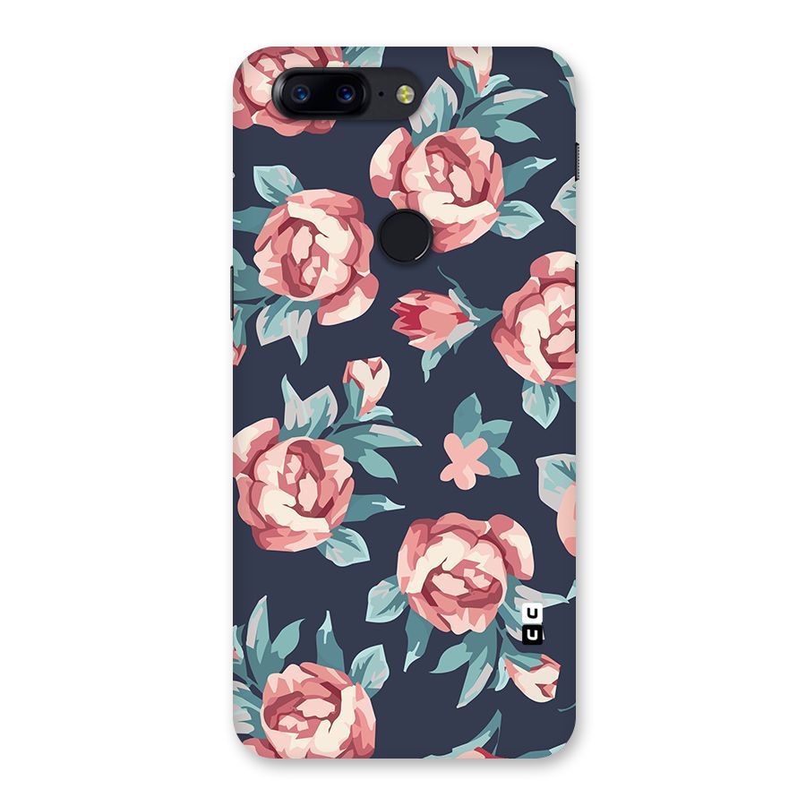 Flowers Painting Back Case for OnePlus 5T