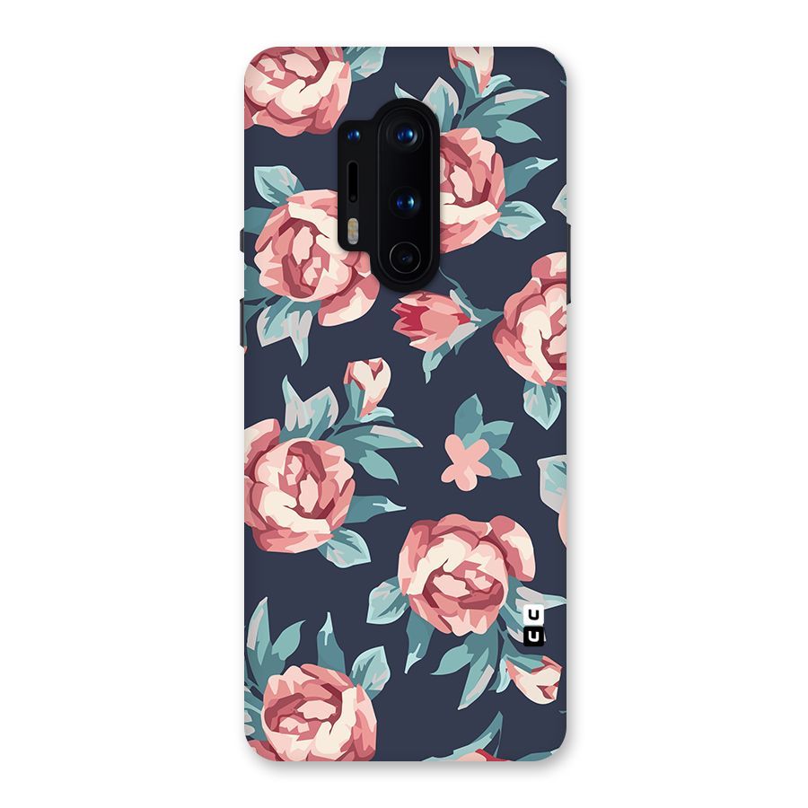 Flowers Painting Back Case for OnePlus 8 Pro