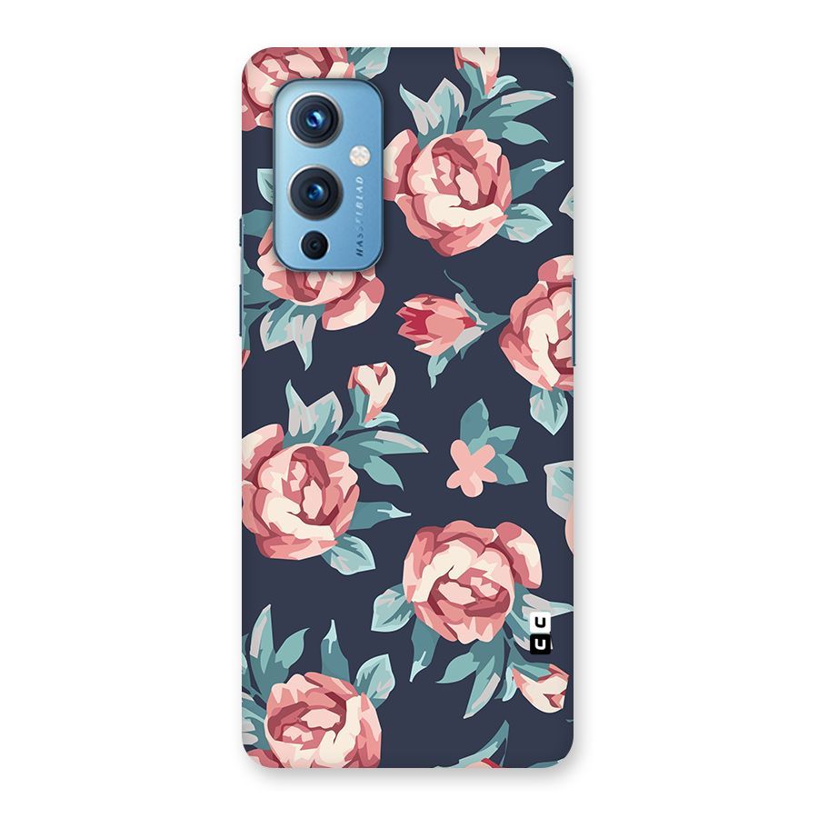 Flowers Painting Back Case for OnePlus 9