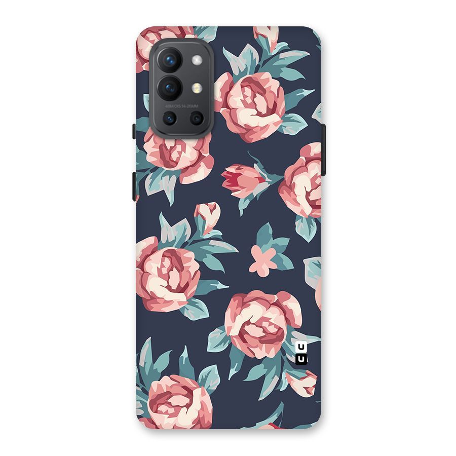 Flowers Painting Back Case for OnePlus 9R