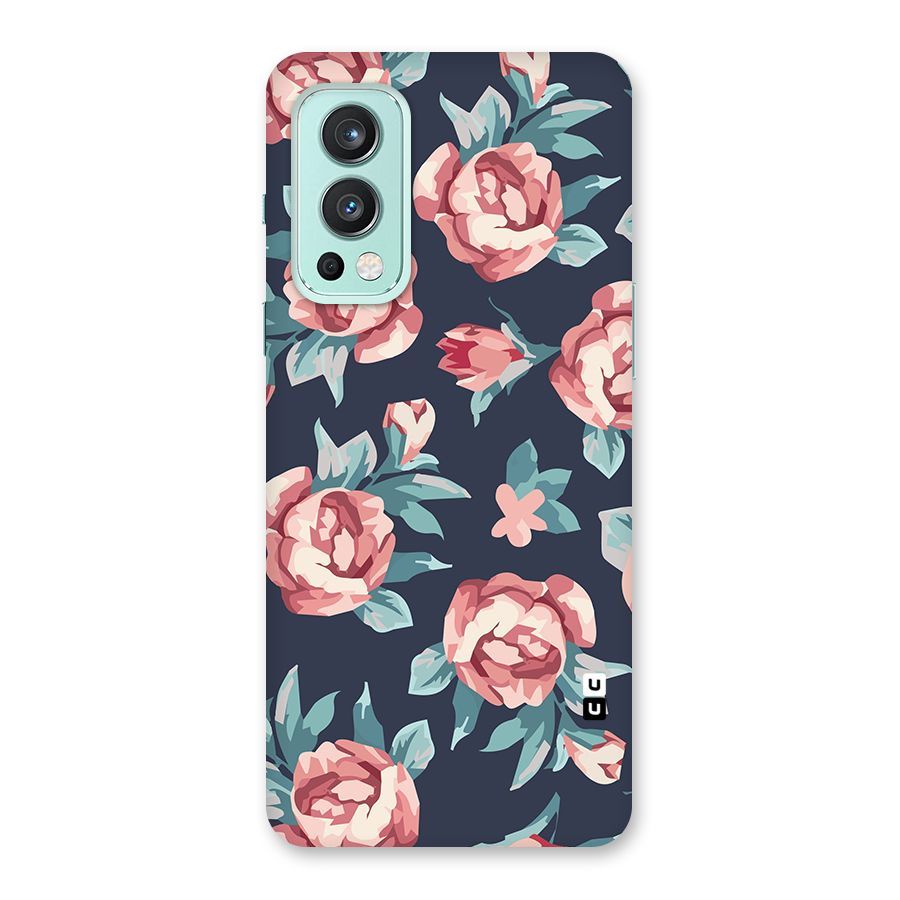 Flowers Painting Back Case for OnePlus Nord 2 5G