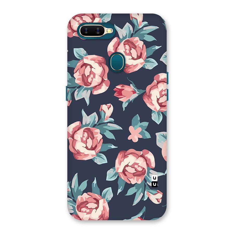 Flowers Painting Back Case for Oppo A11k