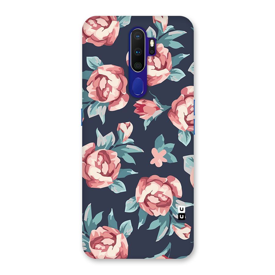 Flowers Painting Back Case for Oppo A9 (2020)