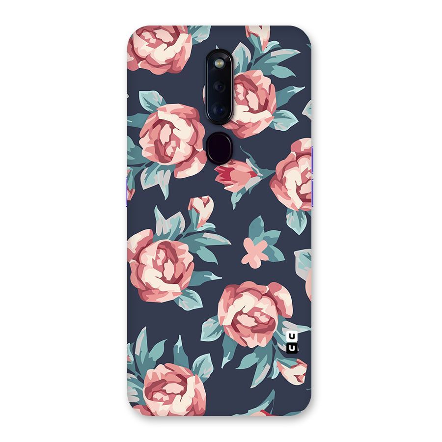 Flowers Painting Back Case for Oppo F11 Pro