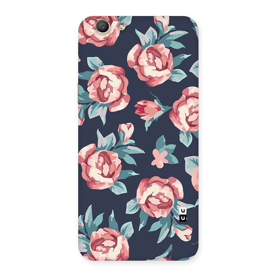 Flowers Painting Back Case for Oppo F1s