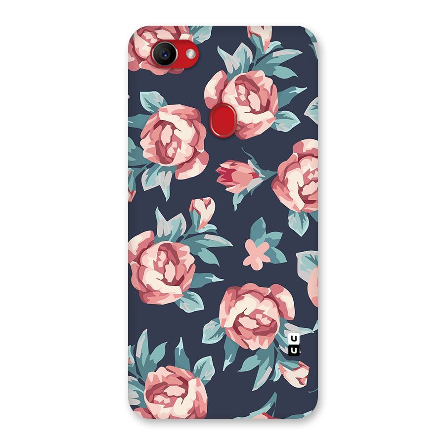 Flowers Painting Back Case for Oppo F7
