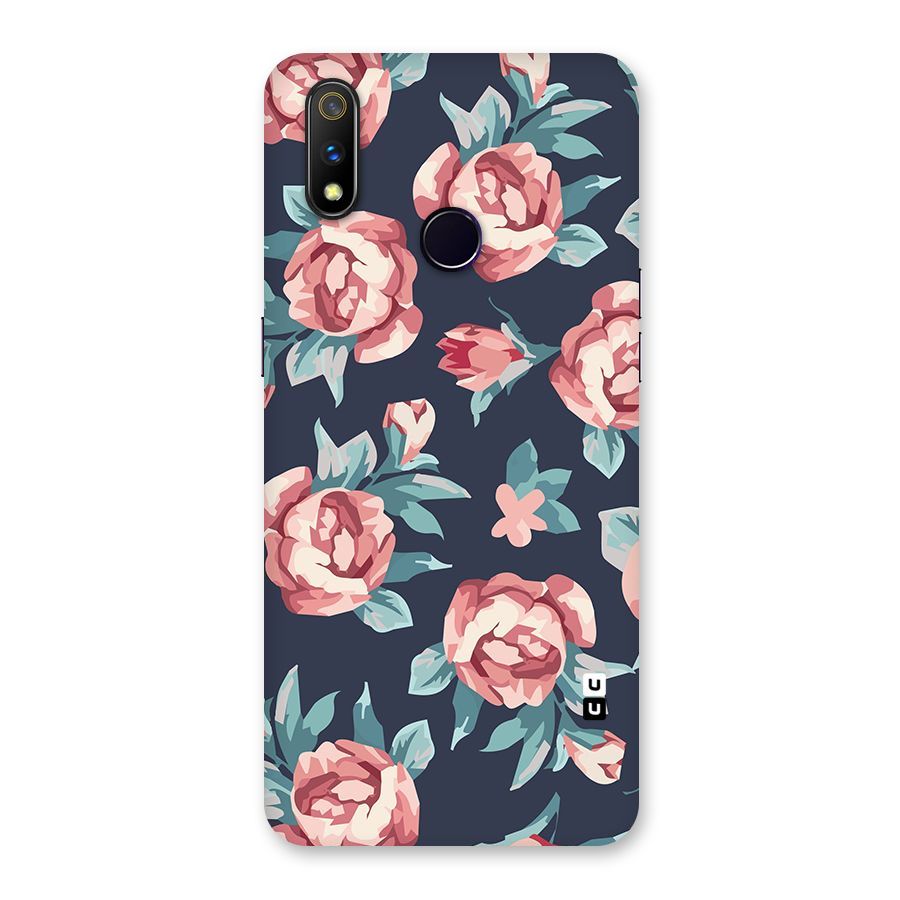 Flowers Painting Back Case for Realme 3 Pro