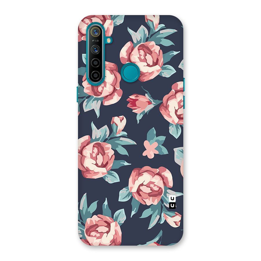 Flowers Painting Back Case for Realme 5i