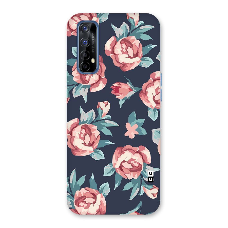Flowers Painting Back Case for Realme 7