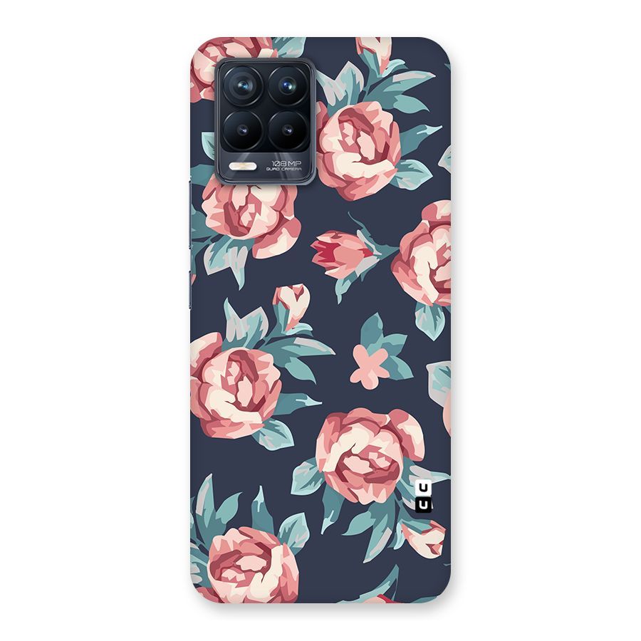 Flowers Painting Back Case for Realme 8 Pro